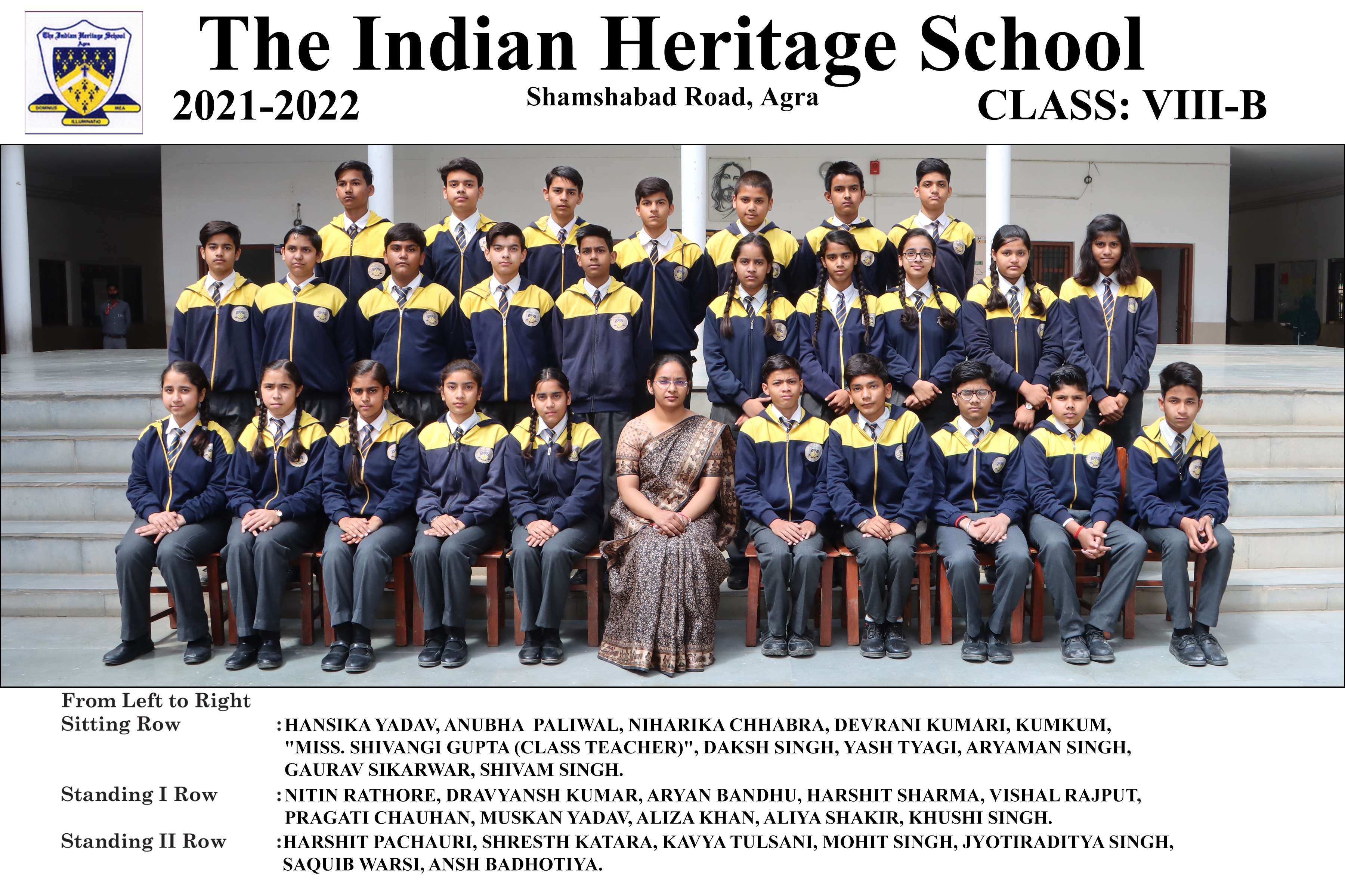 Classes Nursery to XII.